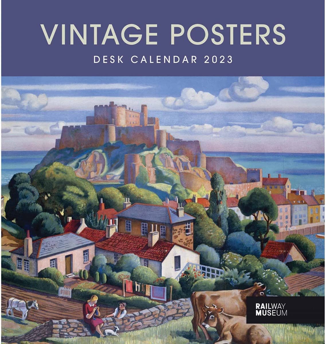 Calendar de birou 2023 - Vintage Posters National Railway Museum | Carousel