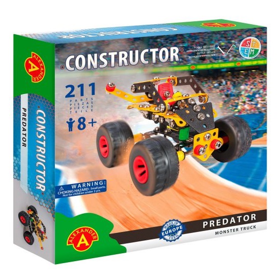 Set constructie - Constructor - Predator Monster Truck | Alexander Toys