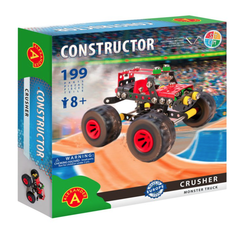 Set constructie - Crusher - Monster Truck | Alexander Toys