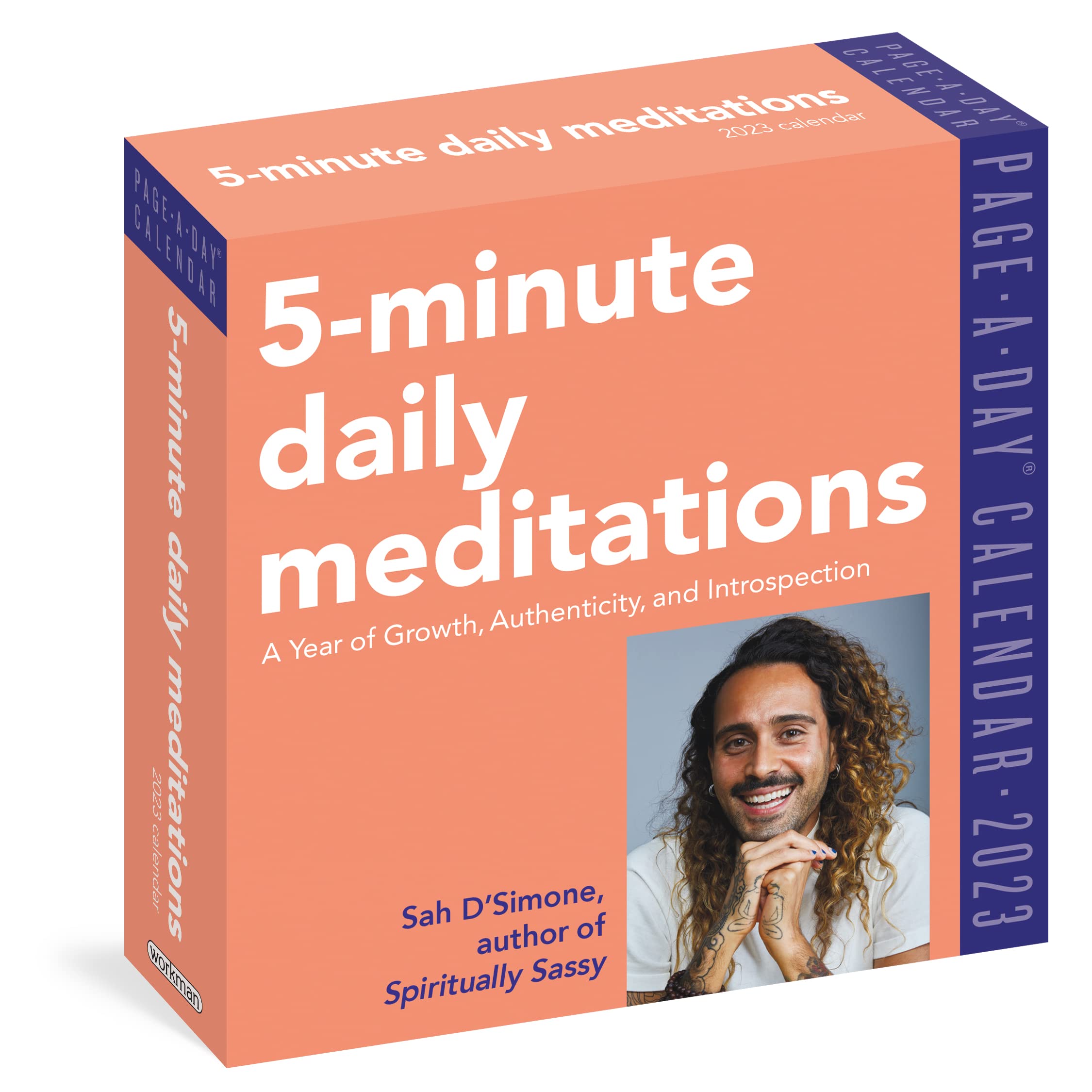 Calendar de birou 2023 - Page-A-Day - 5-Minute Daily Meditations | Workman Publishing