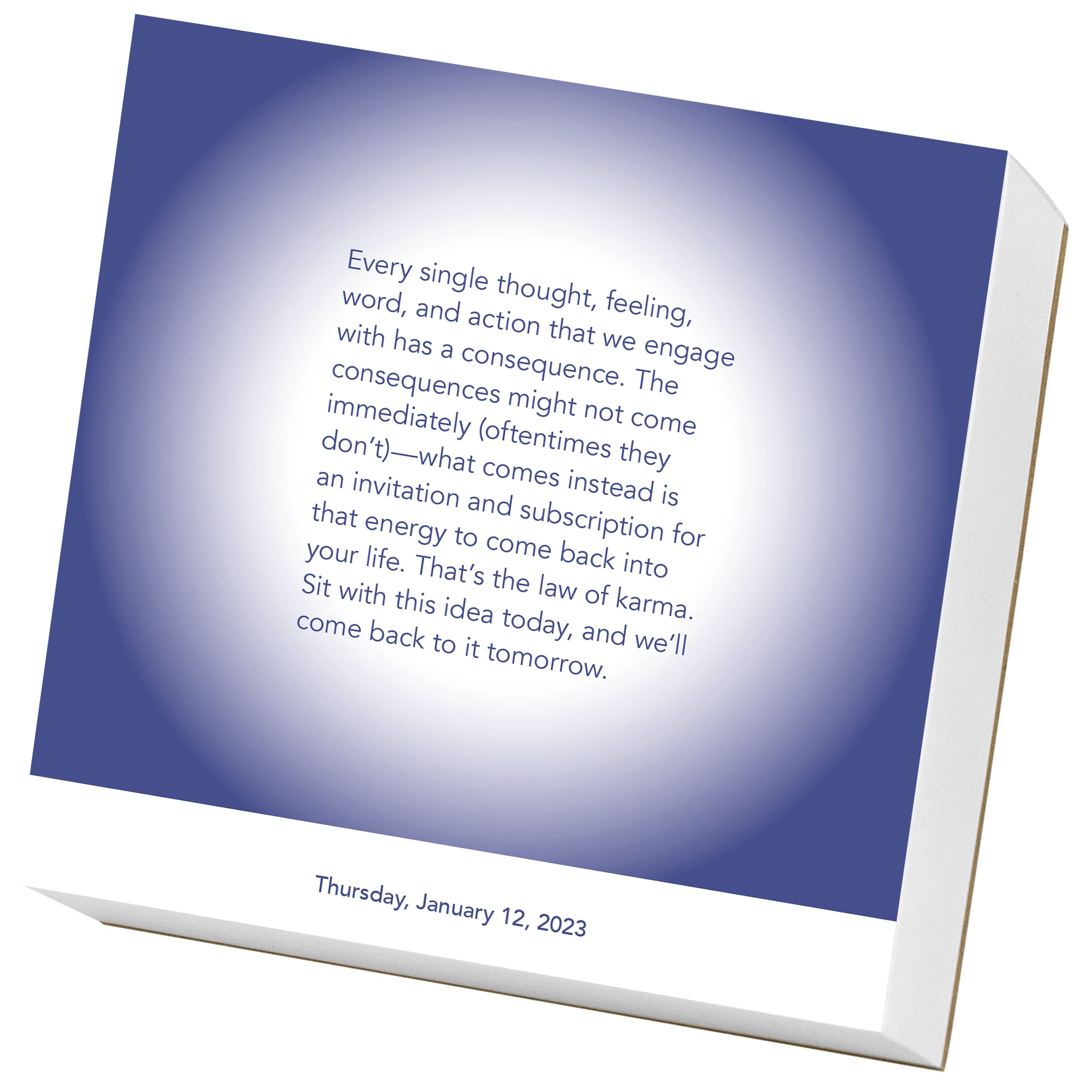 Calendar de birou 2023 - Page-A-Day - 5-Minute Daily Meditations | Workman Publishing