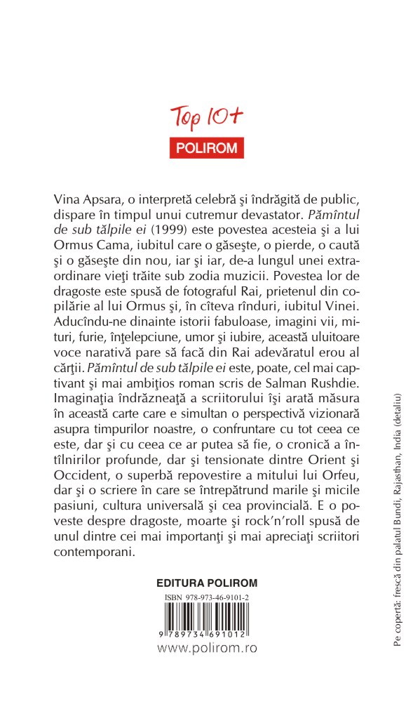 Pamantul de sub talpile ei | Salman Rushdie