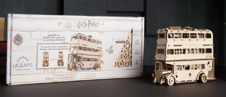 Puzzle 3D - Harry Potter - Knight Bus | Ugears - 3