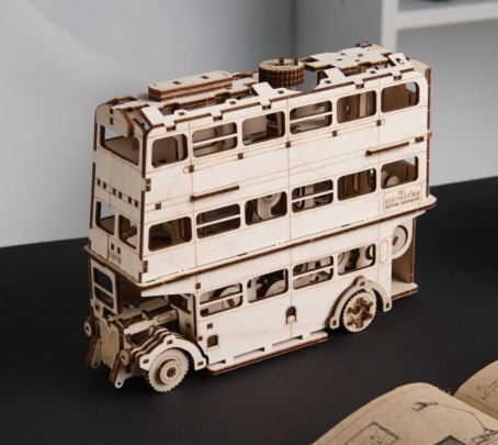 Puzzle 3D - Harry Potter - Knight Bus | Ugears - 1