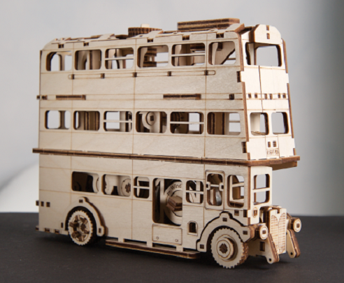 Puzzle 3D - Harry Potter - Knight Bus | Ugears - 7