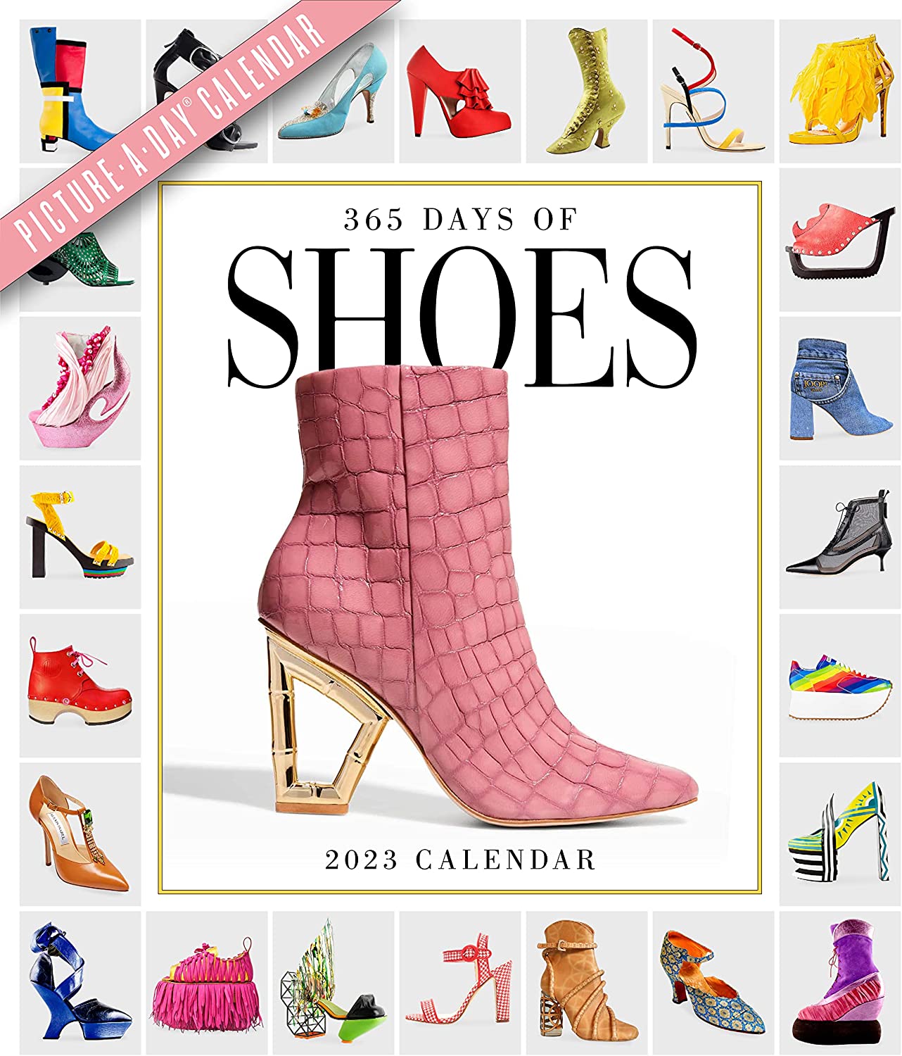 Calendar de perete 2023 - Picture-A-Day - 365 Days of Shoes | Workman Publishing