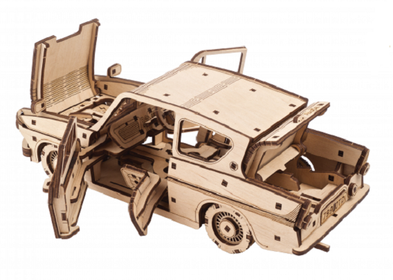 Puzzle 3D - Harry Potter - Flying Ford Anglia | Ugears