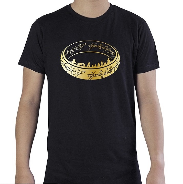 Tricou L - Men - The Lord of the Rings - One Ring | AbyStyle