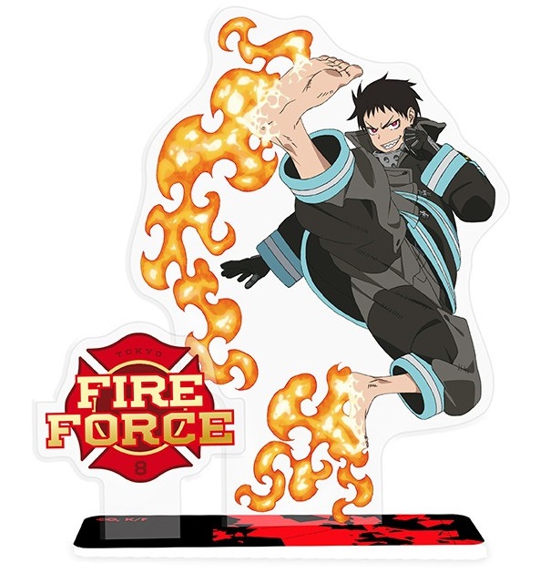 Figurina acrilica - Fire Force - Shinra | AbyStyle