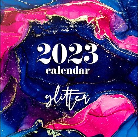 Calendar - Glitter, 2023 | Grupo Erik