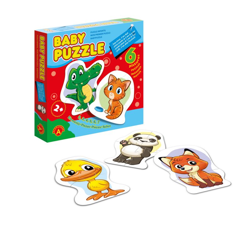 Puzzle educativ - Mega Box - Croco si prietenii | Alexander Toys image1