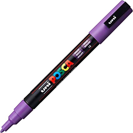 Marker Posca 0.9 - 1.3 mm - Violet | Uni