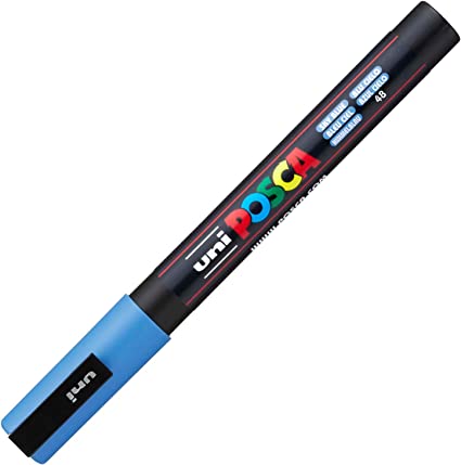 Marker Posca 0.9 - 1.3 mm - Sky Bleu | Uni - 1 | YEO