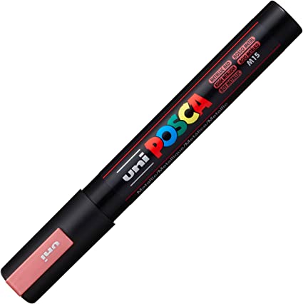 Marker Posca 1.8 - 2.5 mm - Rosu Metalizat | Uni