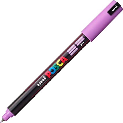 Marker Posca Varf metalic 0.7 mm - Mov Lavanda | Uni