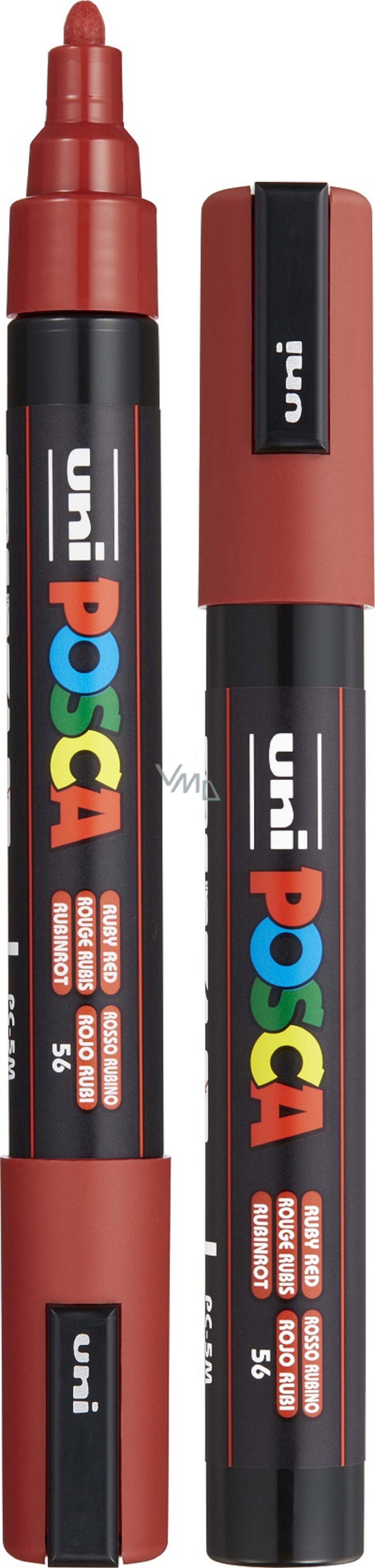 Marker Posca - Rosu Rubin, PC-5M  | Uni