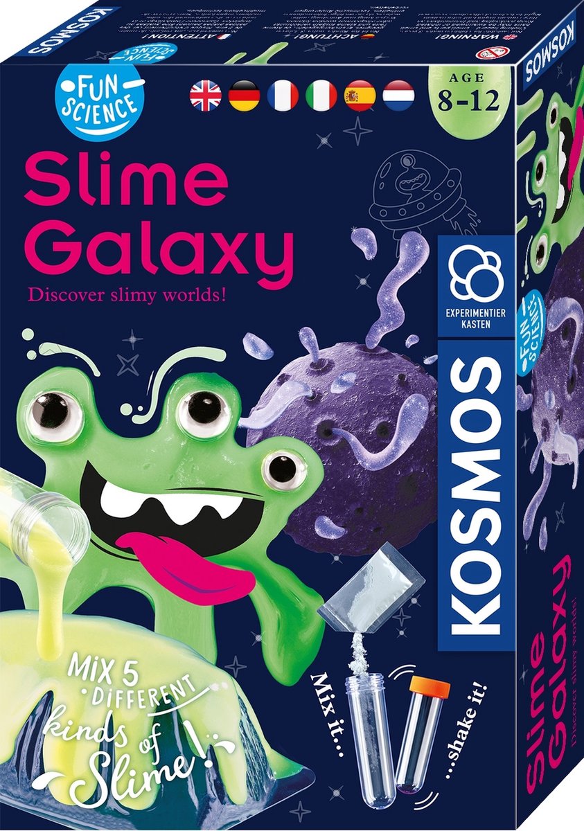 Set educativ STEM - Galaxia Slime | Kosmos - 1 | YEO