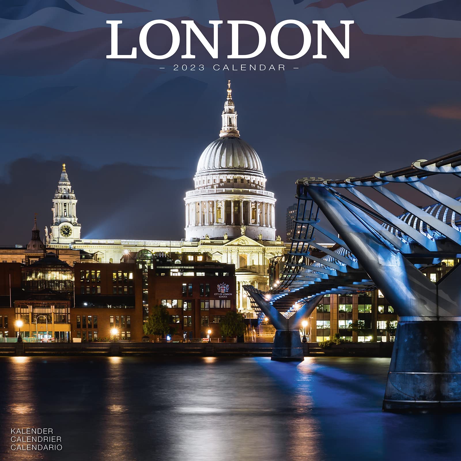 Calendar de perete 2023 - Square - London | Avonside Publishing Ltd