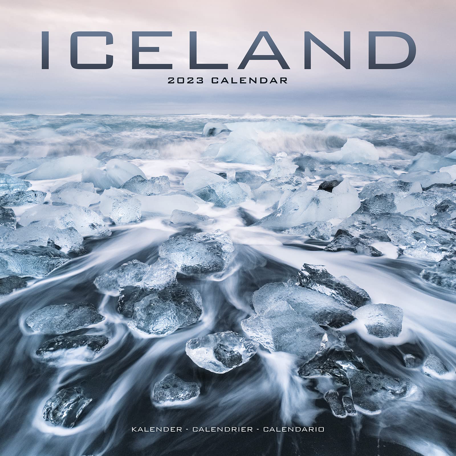 Calendar de perete 2023 - Square - Iceland | Avonside Publishing Ltd