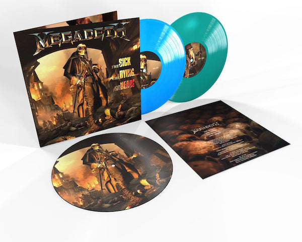 The Sick, The Dying... And The Dead! - Vinyl (Blue Opaque & Green Translucent Vinyl) | Megadeath image1