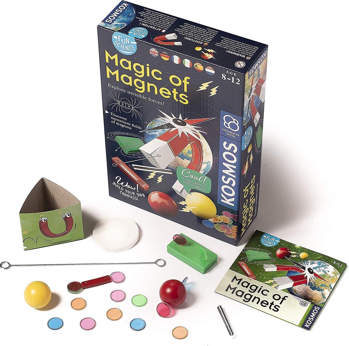 Set educativ STEM - Magia magnetilor | Kosmos - 3 | YEO