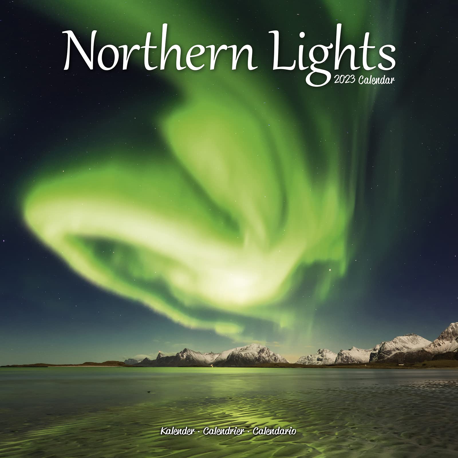 Calendar de perete 2023 - Square - Northern Lights | Avonside Publishing Ltd