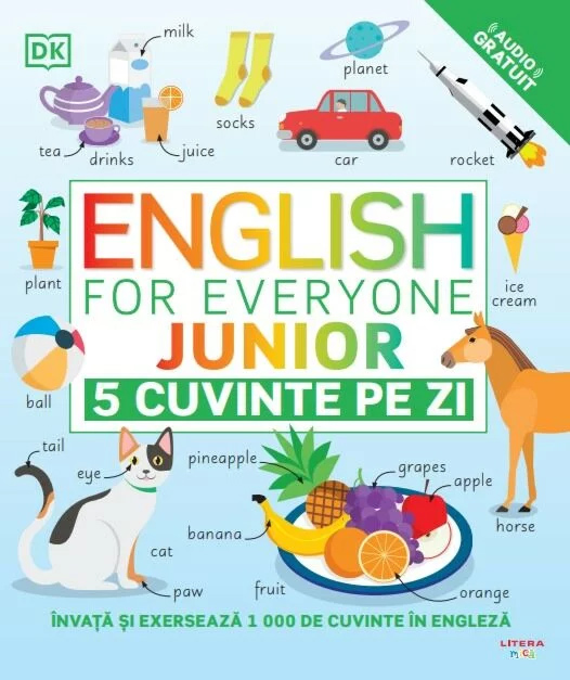 English for Everyone. Junior - 5 cuvinte pe zi |