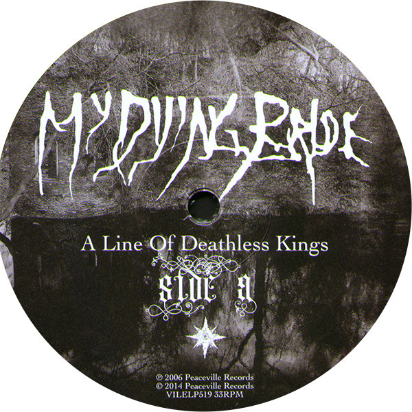 A Line Of Deathless Kings - Vinyl | My Dying Bride - 7 | YEO