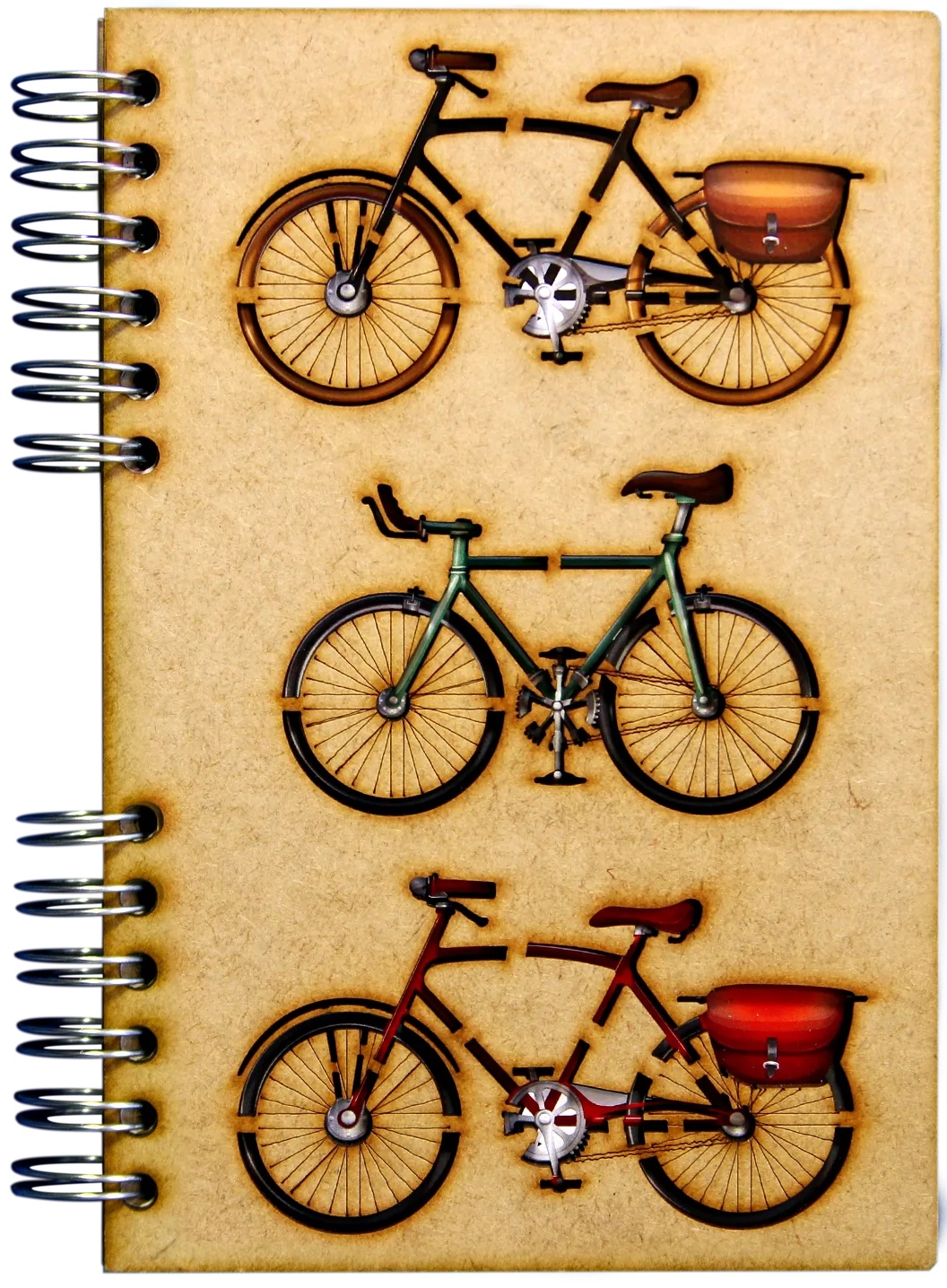 Carnet A5 - Lined - Vintage Bikes | KOMONI Amsterdam - 3 | YEO