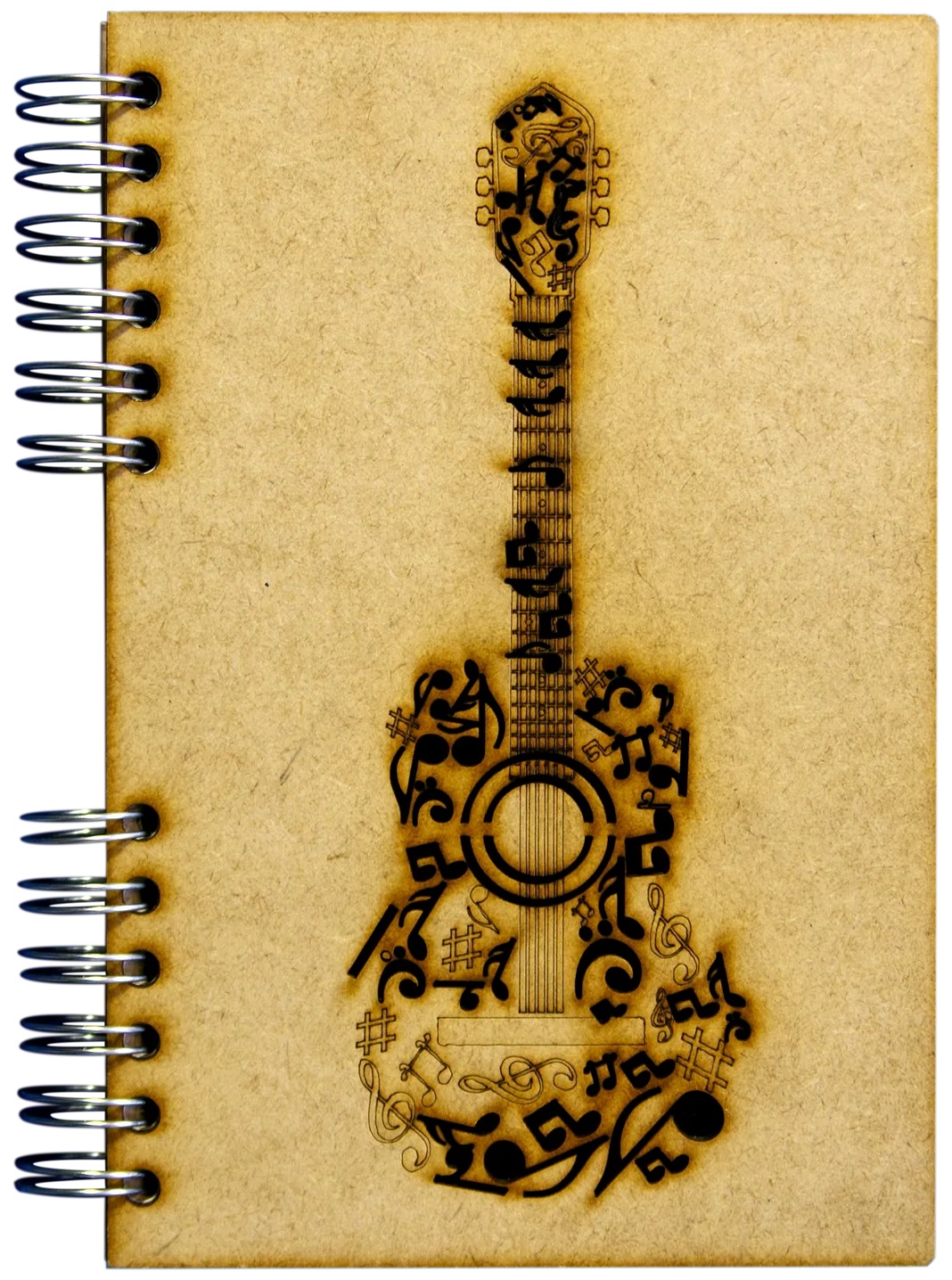 Carnet A5 - Dots - Black Guitar | KOMONI Amsterdam - 2 | YEO