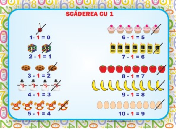 Set planse - Scaderea 0-10 | - 2 | YEO