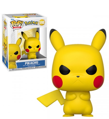 Figurina - Pokemon Pop Grumpy Pikachu | Funko