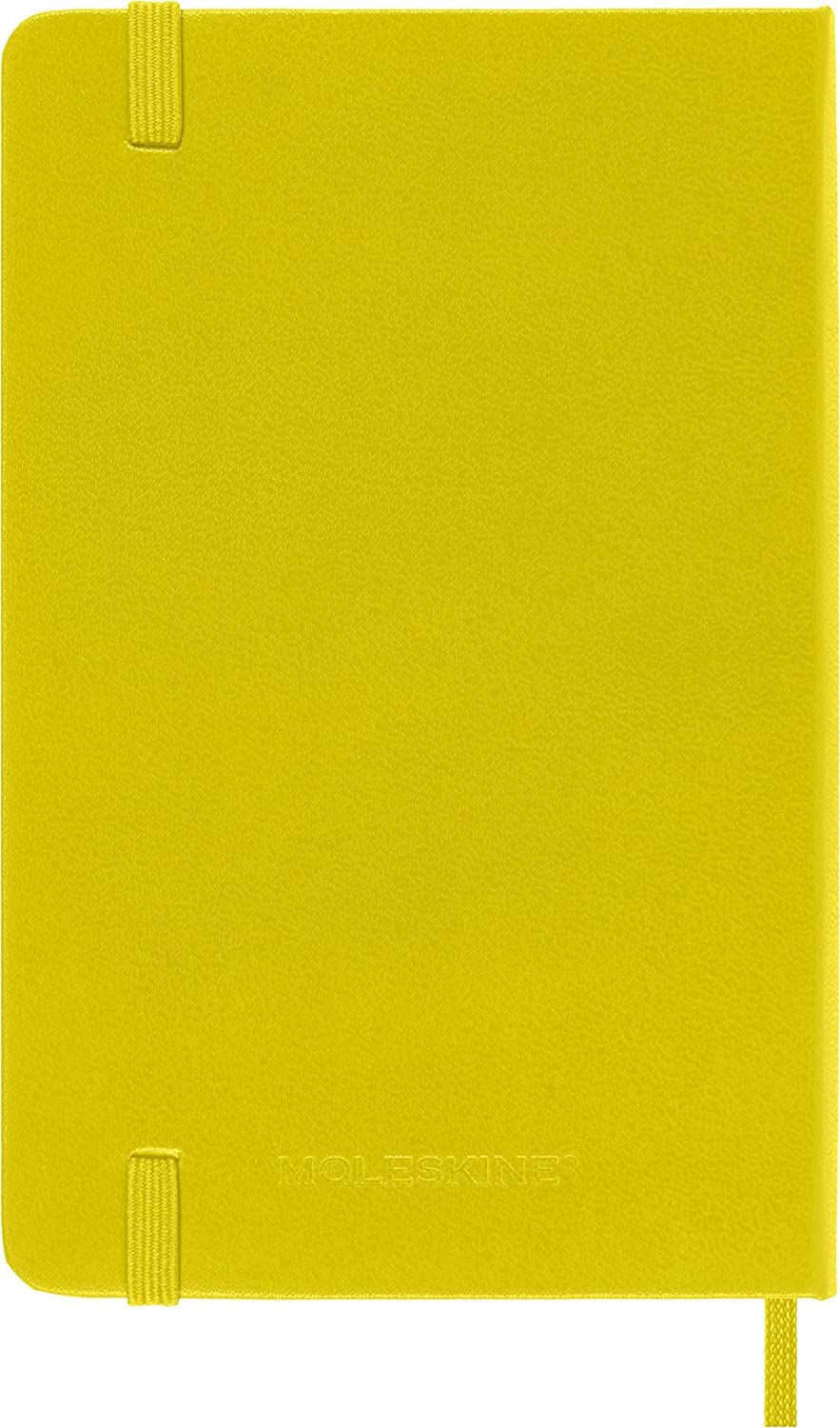 Agenda 2023 - 12-Months Weekly Planner - Pocket, Hard Cover - Hay Yellow | Moleskine - 6 | YEO