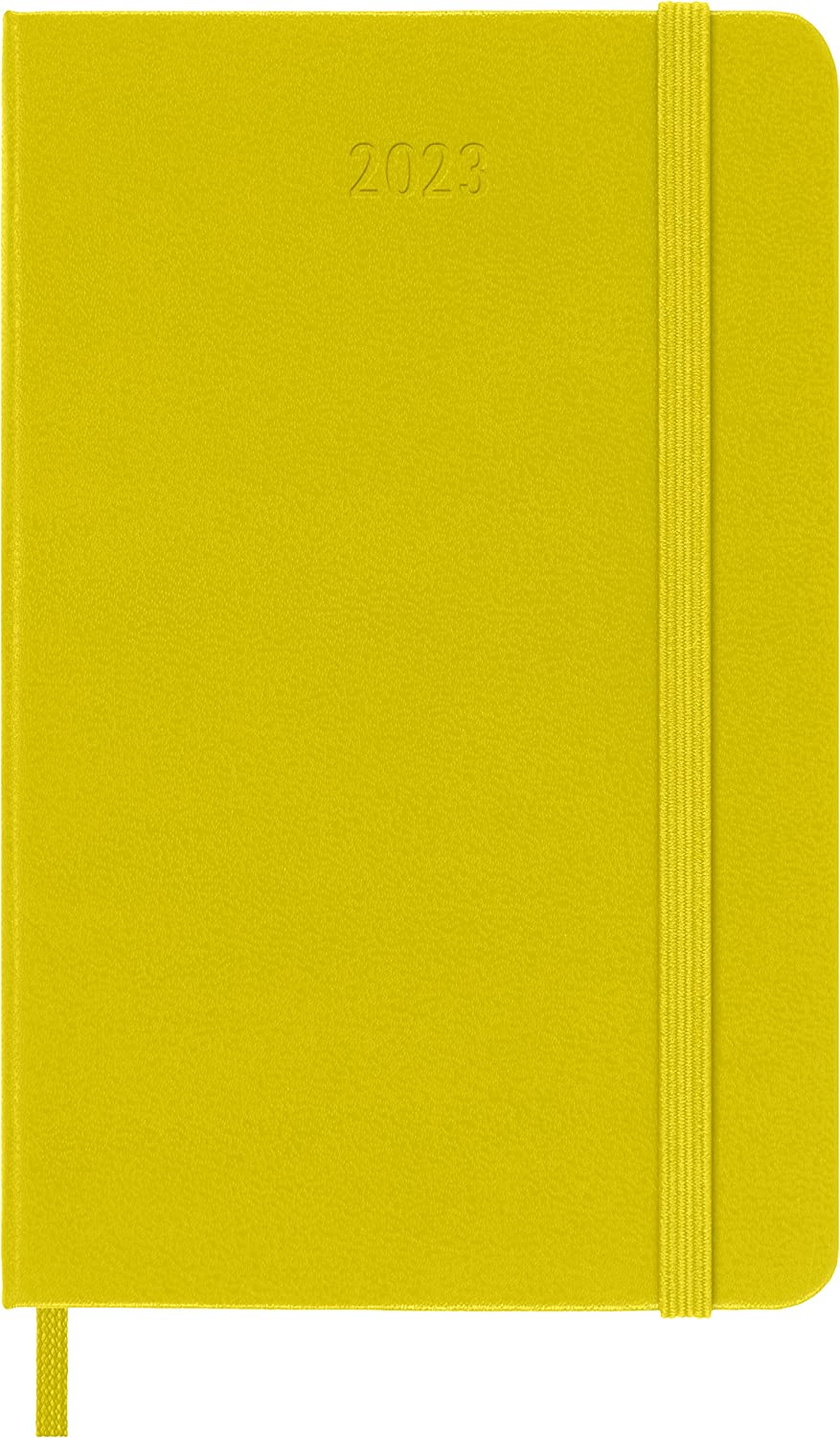 Agenda 2023 - 12-Months Weekly Planner - Pocket, Hard Cover - Hay Yellow | Moleskine - 7 | YEO