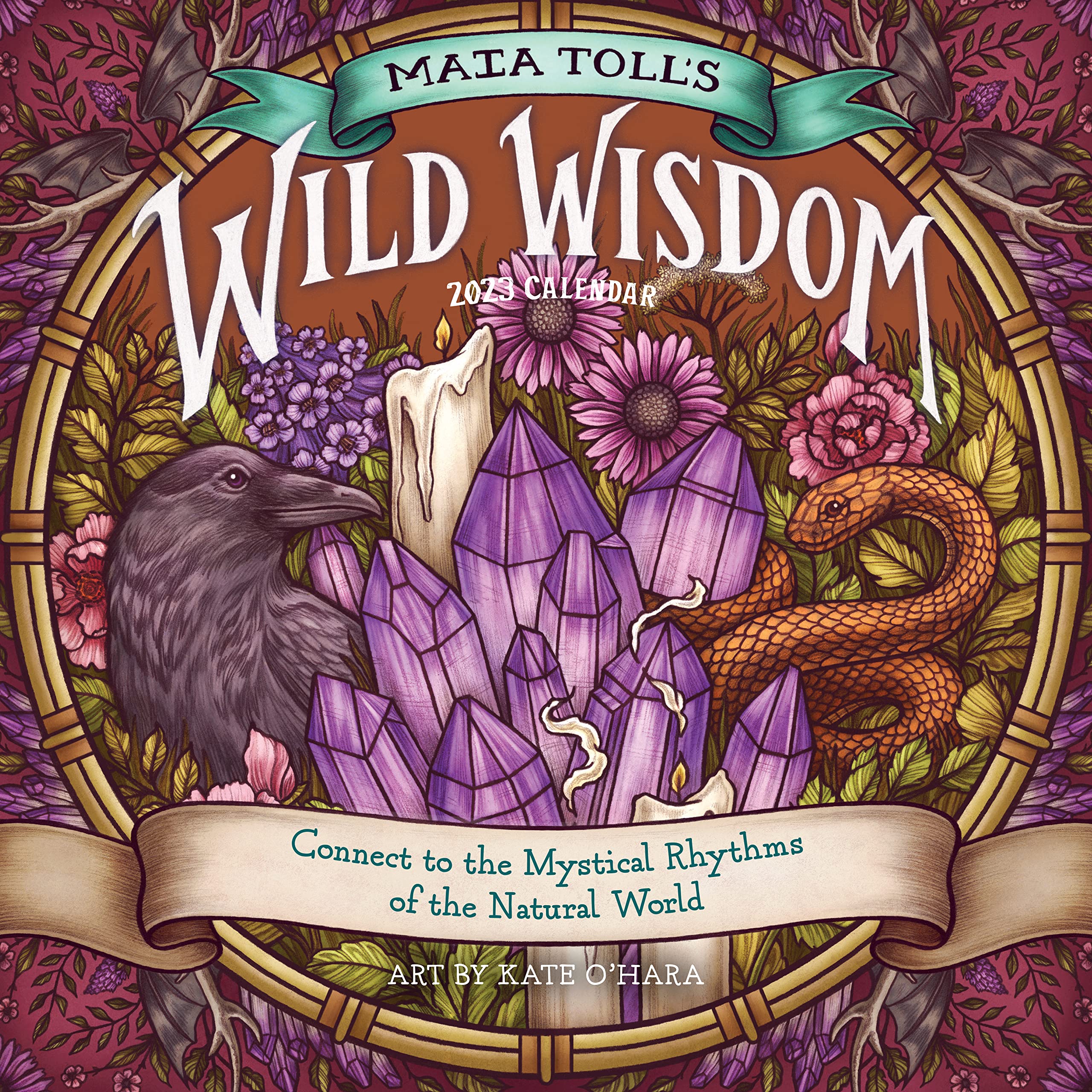 Calendar - Maia Toll\'s Wild Wisdom 2023 | Workman Publishing