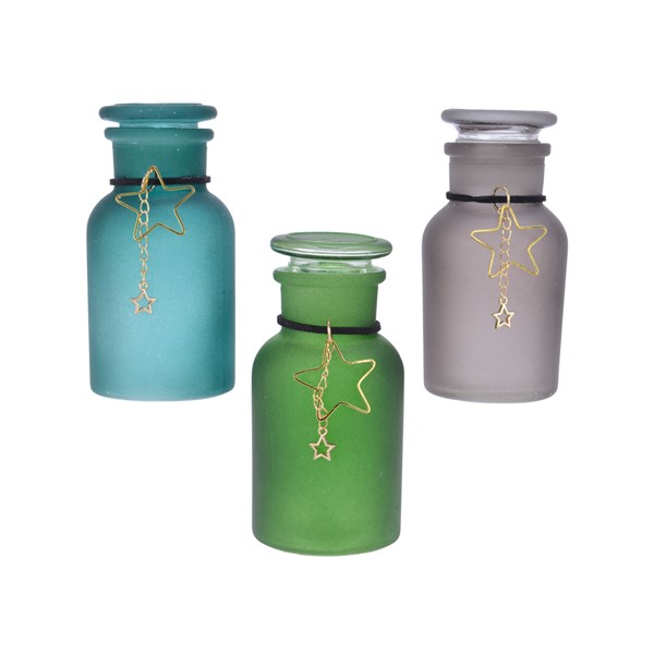 Sticla decorativa - Emerald Jar - mai multe modele | Kaemingk