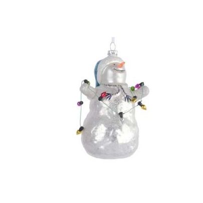 Decoratiune pentru brad - Snowman with lights | Kaemingk