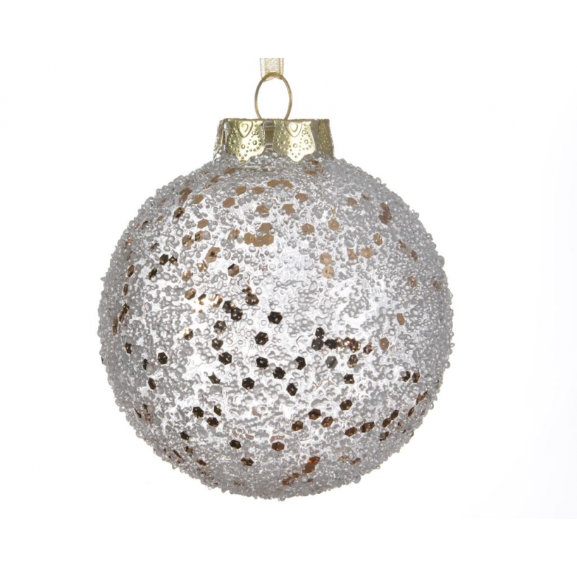 Glob decorativ - Silver Snowball | Kaemingk