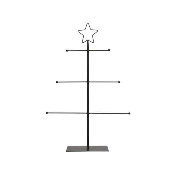 Decoratiune Craciun - Iron Tree on Stand, 60cm | Kaemingk