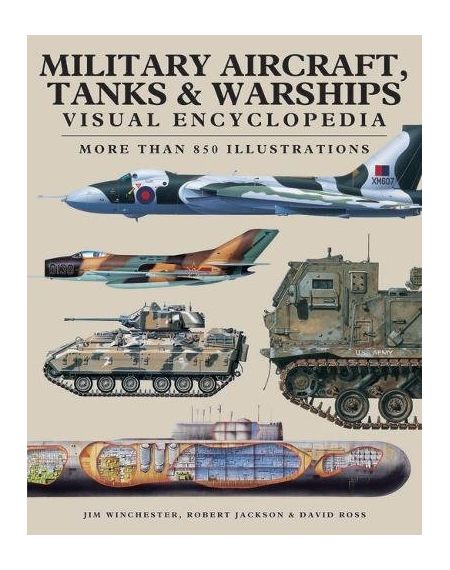 Military Aircraft, Tanks and Warships Visual Encyclopedia | Robert Jackson, David Ros, Jim Winchester