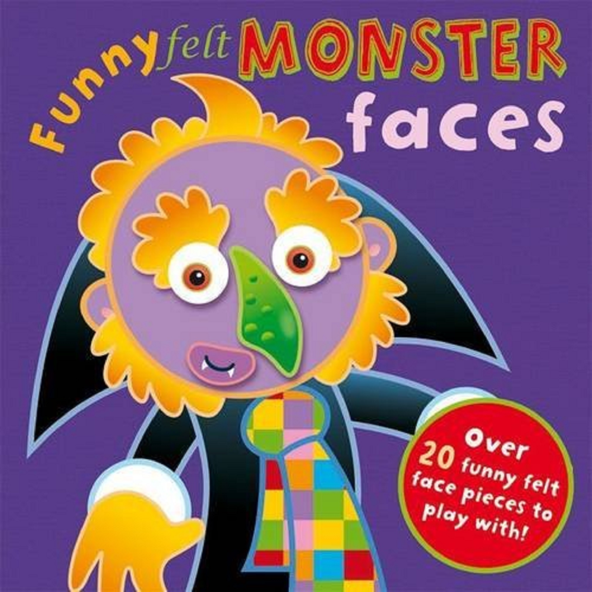 Vezi detalii pentru Funny Felt Monster Faces | Libby Hamilton