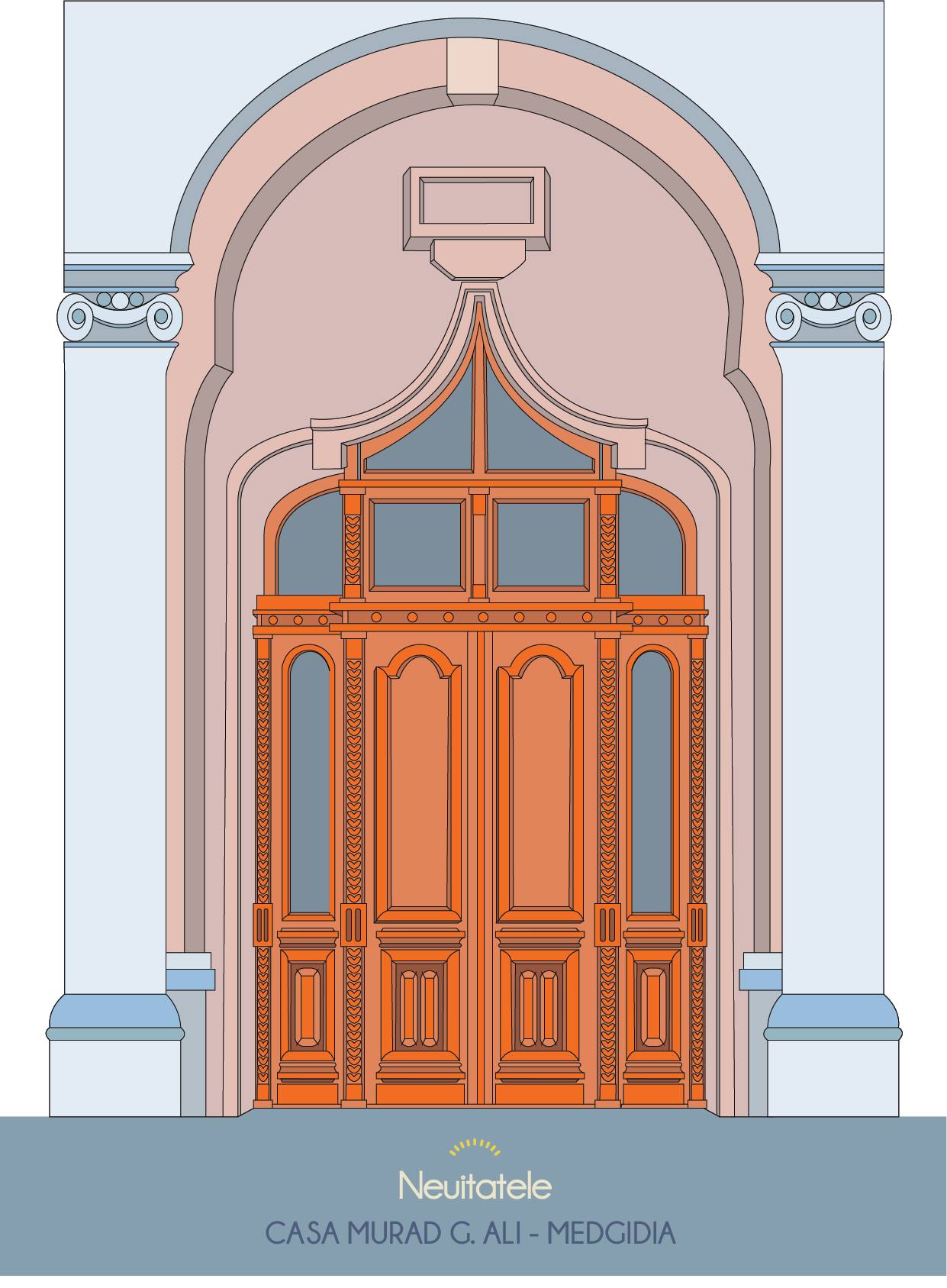 Ilustratie - Casa Murad G. Ali, Medgidia | Neuitatele