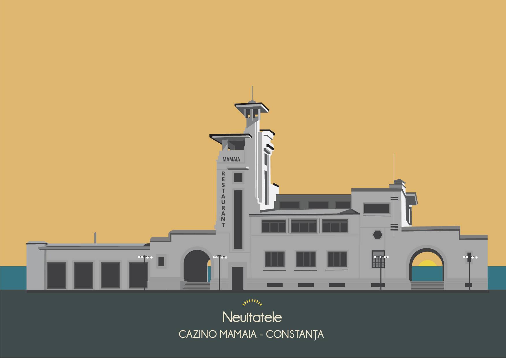 Ilustratie - Cazino Mamaia | Neuitatele