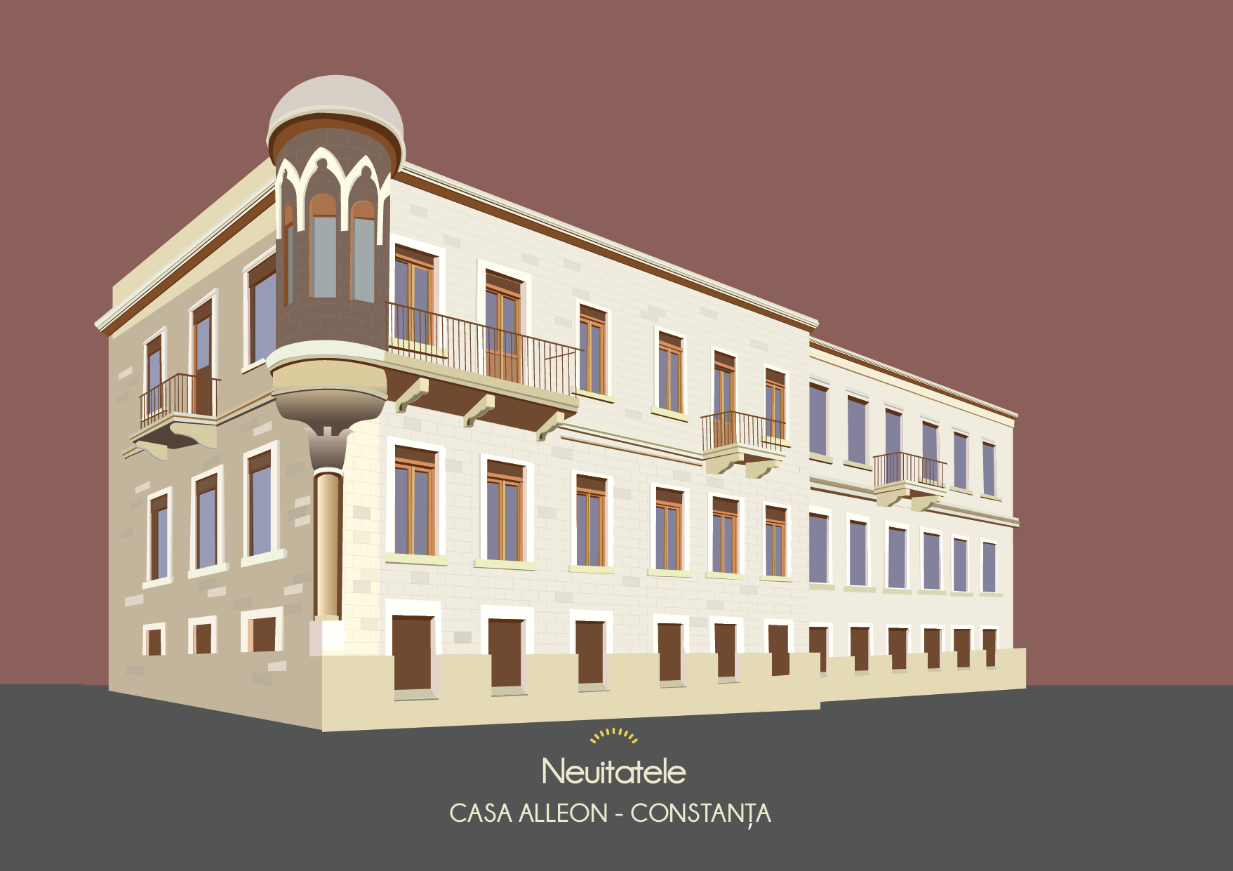 Ilustratie - Casa Alleon, Constanta | Neuitatele