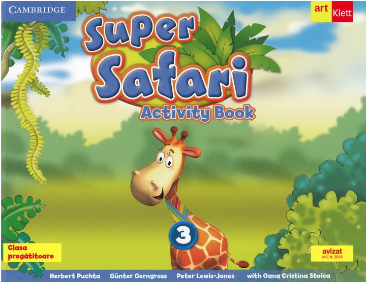 Activity Book + CD - Super Safari - Level 3 | Herbert Puchta, Gunter Gerngross, Peter Lewis-Jones, Oana Cristina Stoica