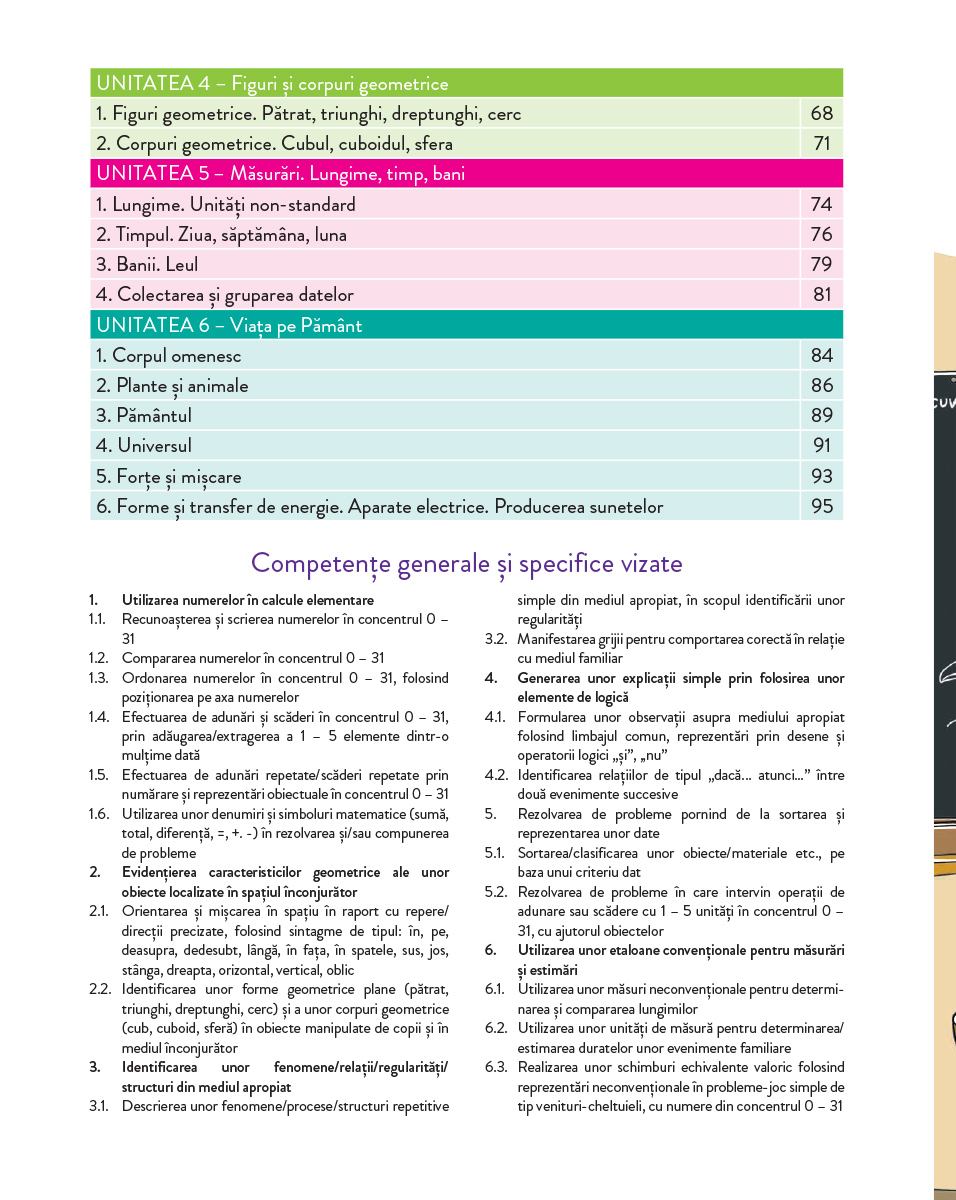 Matematica si explorarea mediului. Clasa pregatitoare | Mariana Mogos - 1 | YEO