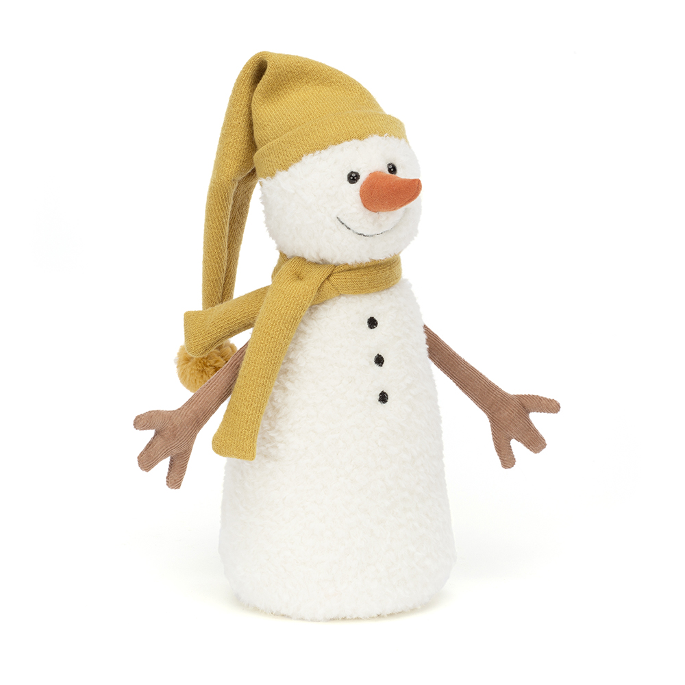 Jucarie de plus - Lenny Snowman - Yellow | Jellycat - 2 | YEO