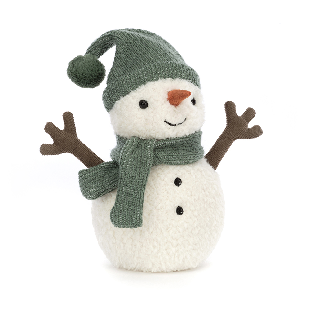 Jucarie de plus - Maddy Snowman - Green | Jellycat - 2 | YEO