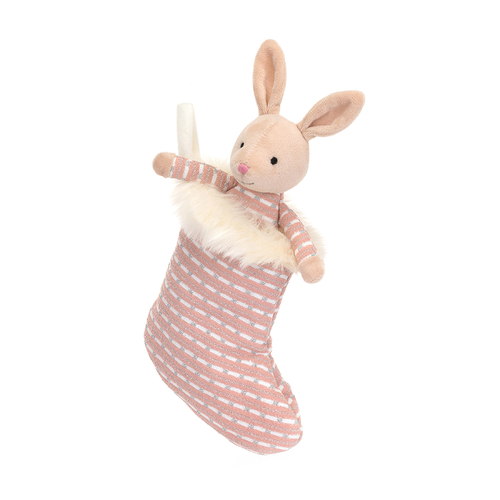 Jucarie de plus - Shimmer Stocking Bunny | Jellycat - 2 | YEO