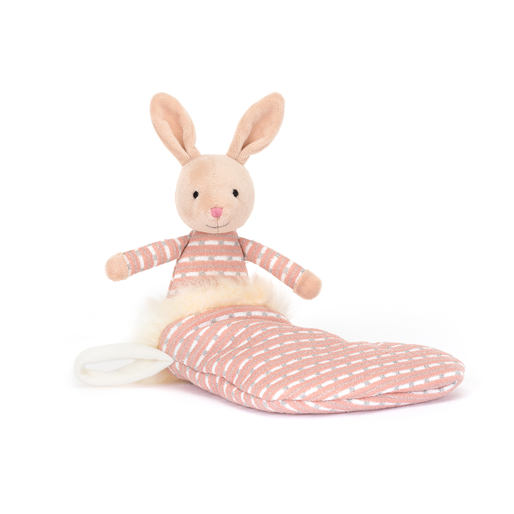 Jucarie de plus - Shimmer Stocking Bunny | Jellycat